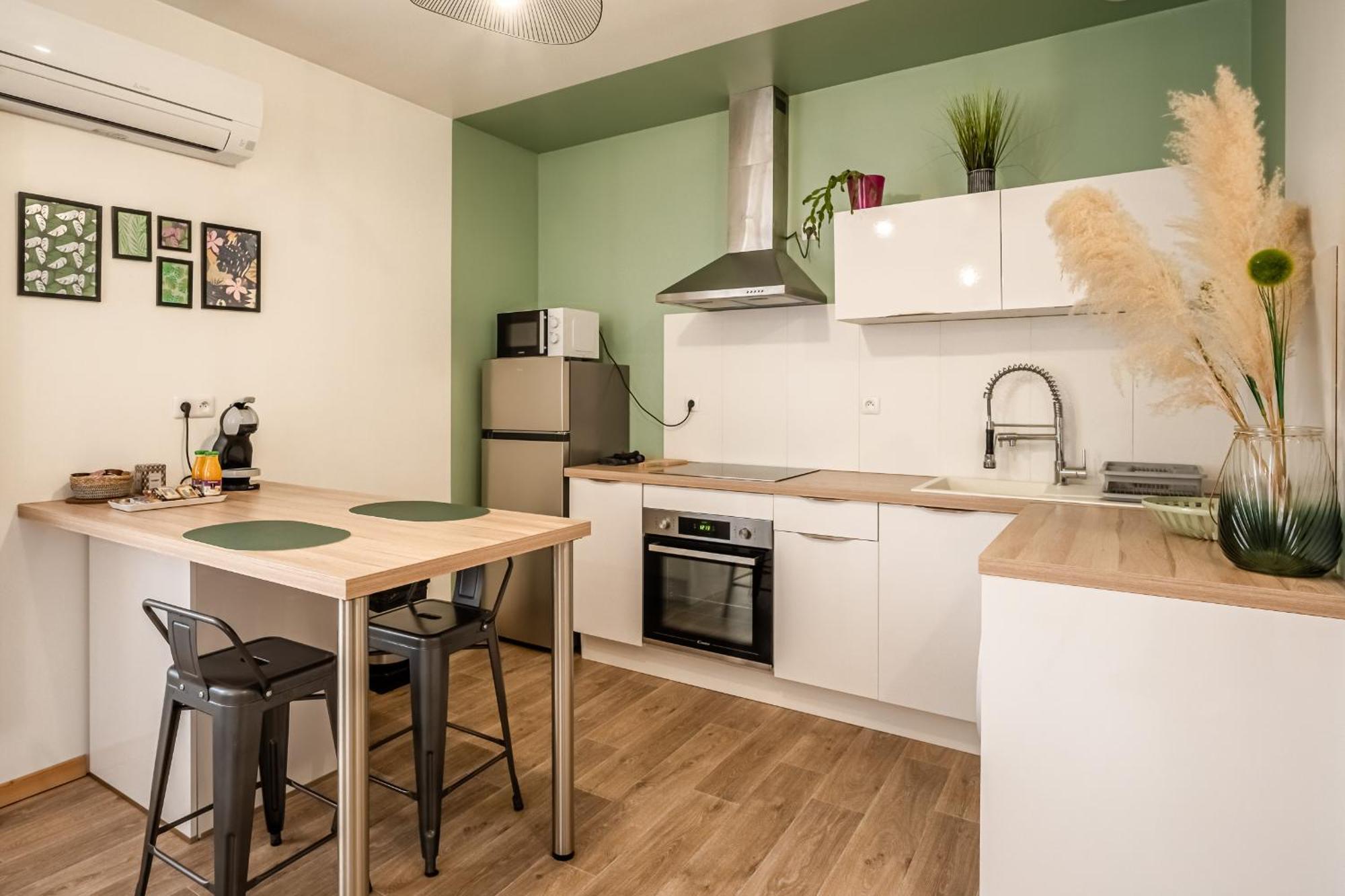 Cosy Green Clim Wifi Centre Ville 2 Pers Лезіньян-Корб'єр Екстер'єр фото